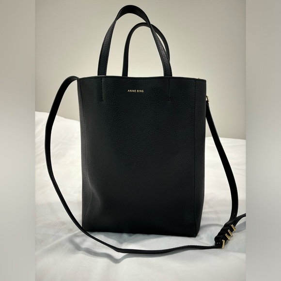 Anine Bing Paris Leather Tote - Picture 7 of 8